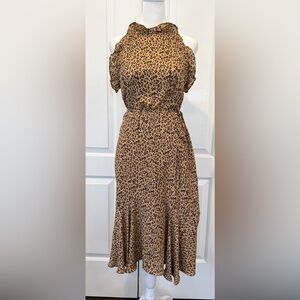 Who What Wear Leopard Print Dress